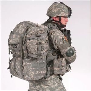 US MILITARY ACU MOLLE II LARGE RUCKSACK FIELD PACK W/ FRAME SURVIVAL BACKPACK